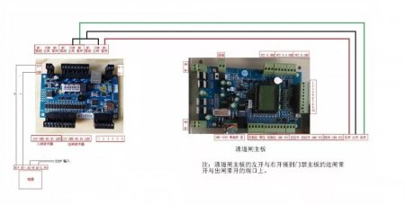 人行通道閘廠家講解常用接線圖